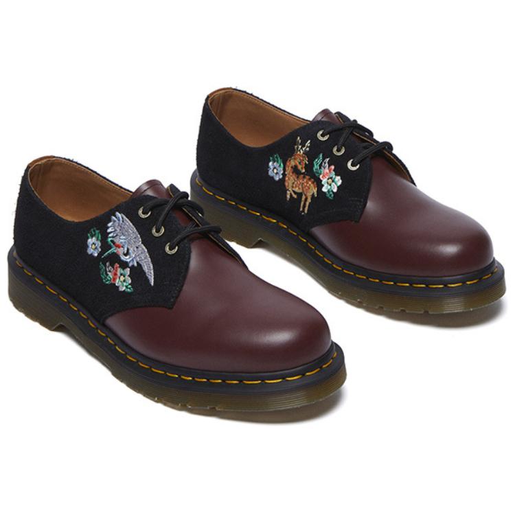 Dr. Martens Módní Pohodlné Jednoduché Všestranné Nízké Neformální Boty Unisex Neformální Boty Černá 32169601