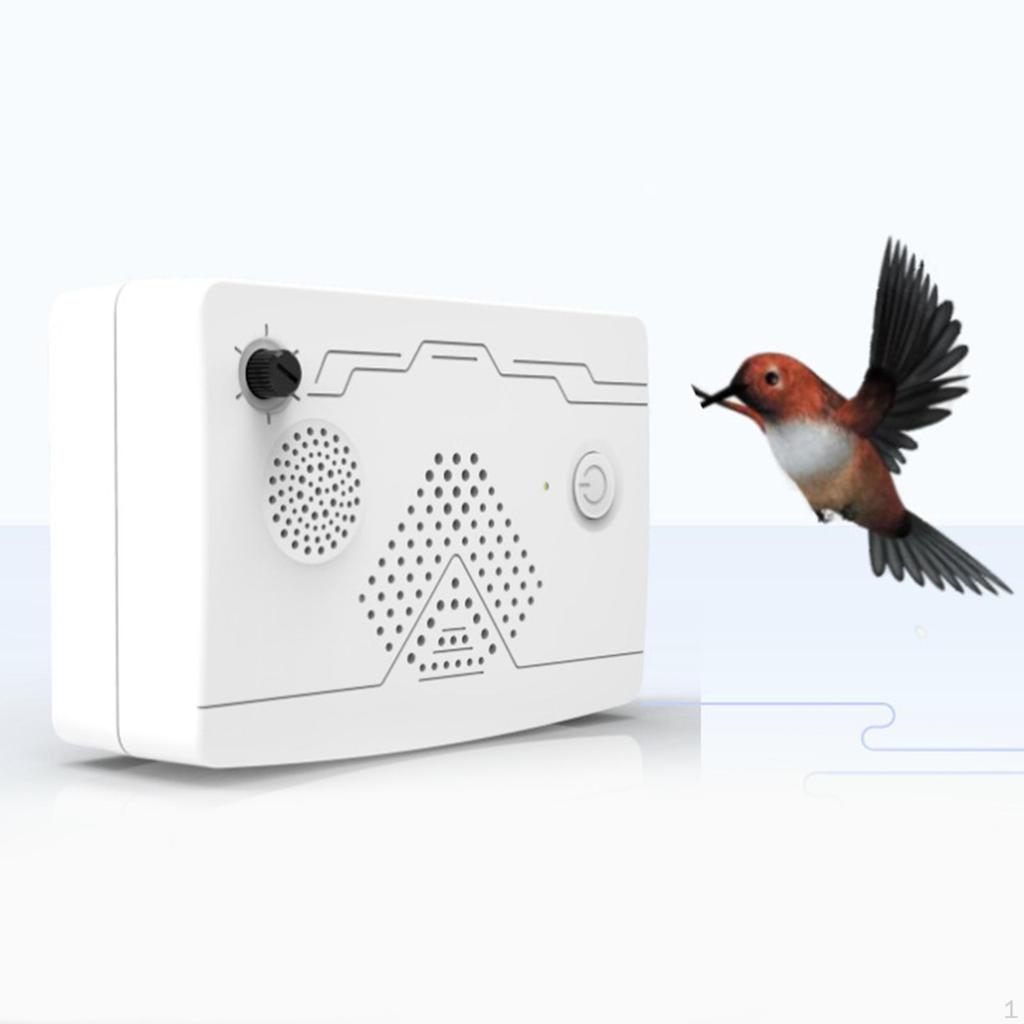USB Rechargeable Bird Deterrent Device for Small Orchards Versatile Portable
