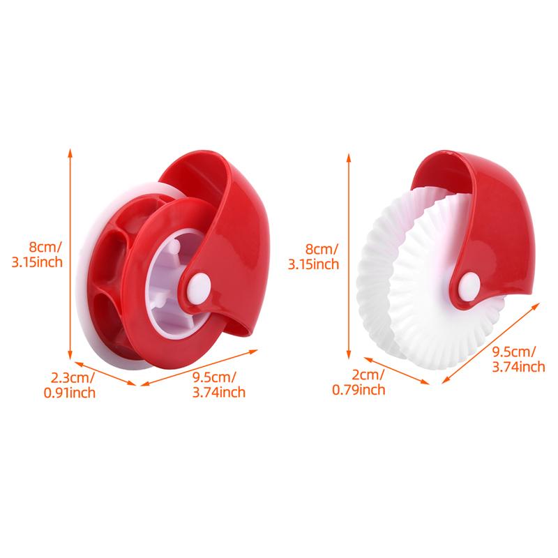 Ruční kráječ těstovin s mřížkovým válečkem, DIY těsto na pečivo, nástroj na krájení pizzy a těstovin, ozdobný nůž, pekařský nástroj