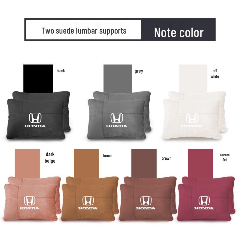 11th Gen Honda Civic Seat Headrest & Lumbar Support Pillow Set