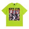 Retro 90s Girl Dinner Sylus Graphic T Shirt Men's Clothing Fashion Trending Cool T-shirts Comfort 100% Cotton Oversized T-shirt