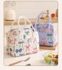 Portable Thermal Insulation Bag Camping Picnic Bag Large-capacity Office Worker Packing Lunch Bento Bag Lunch Box Bag