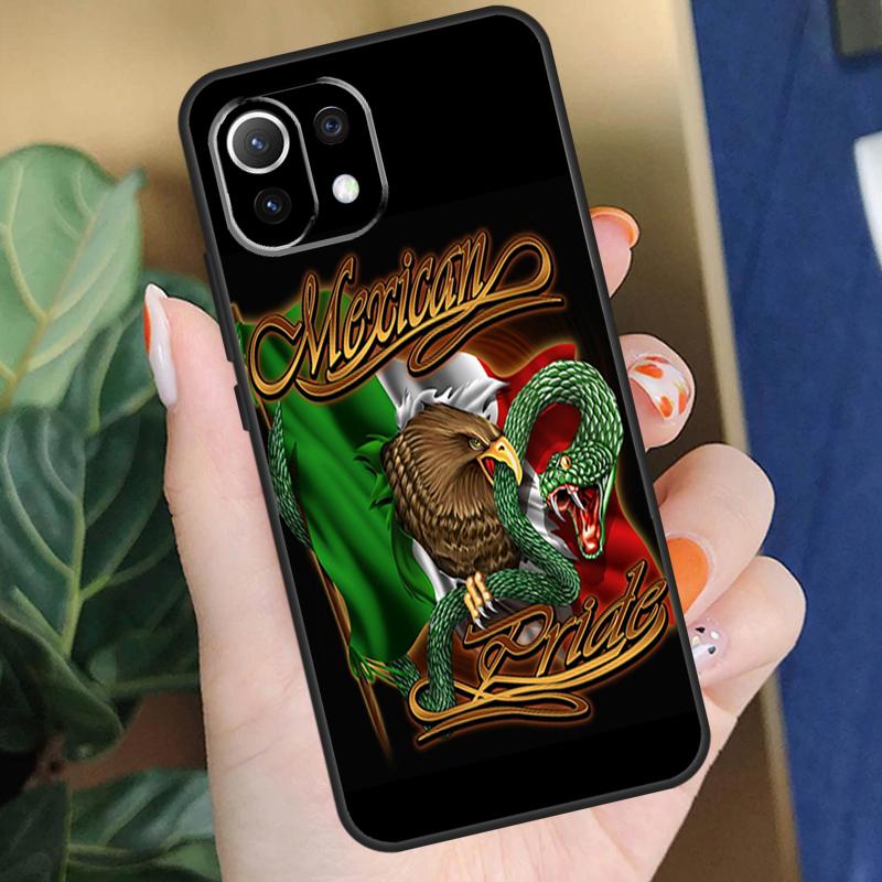 Mexican Pride Eagle Flag Case For Xiaomi 17 Pro Max 14 15 Ultra 13T 14T 15T Pro POCO F8 F7 F5 F6 X5 X6 X7 Pro Coque