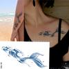 Juice Tattoo Stickers, Herbal Tattoo Stickers, Semi-Permanent English Letter Tattoo Stickers Tattoo