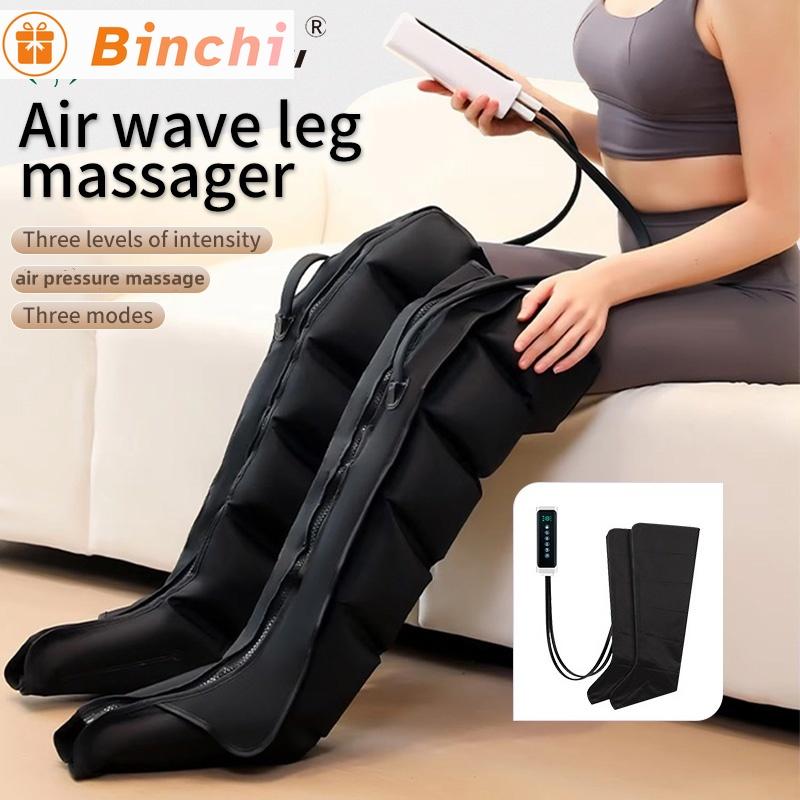 

Air Pressure Leg Massager Foot Massage Boots Kneading Squeeze Deep Relaxation Calf With Remote Control EU Plug