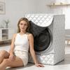 UV-Resistant Waterproof Washer Cover Insulated Protective Cover Outdoor Washing Machine Cover For Home Front Load Top Load