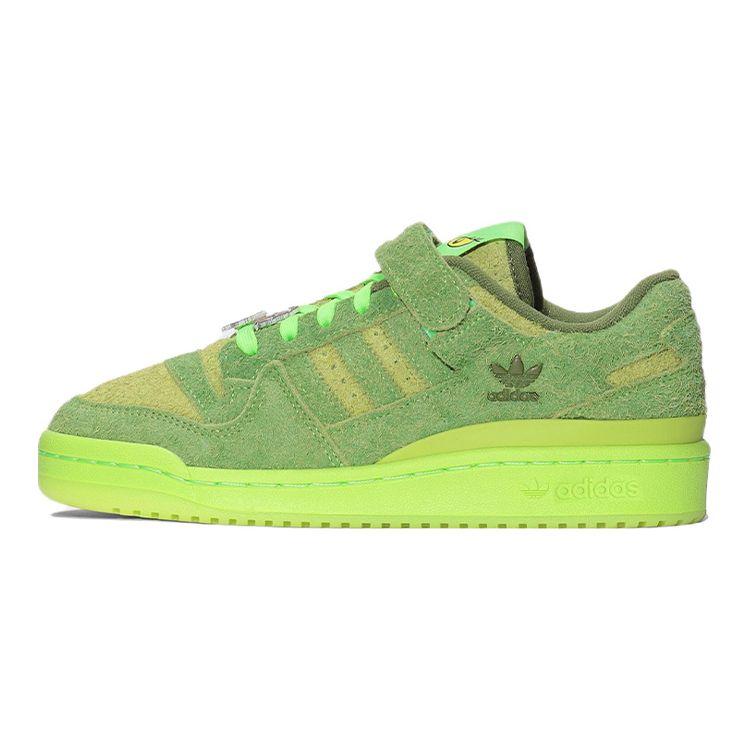 

adidas Originals Forum Low x The Grinch Solar Green Red Big Kids Shoes ID4315 36.5