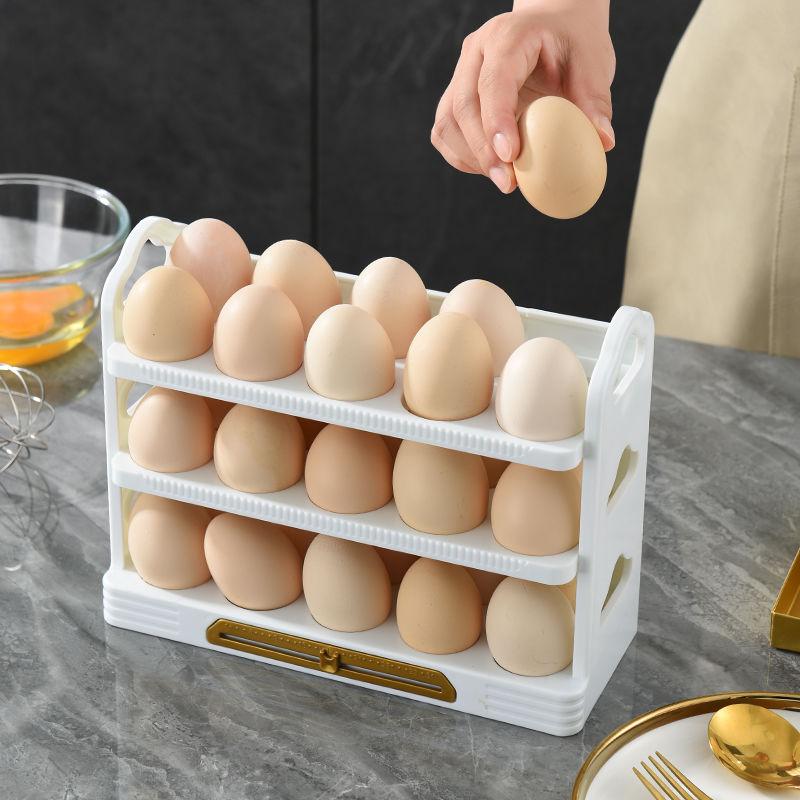Cutie de depozitare pentru ouă, frigider, organizator, recipiente pentru alimente, pentru păstrarea în stare proaspătă a ouălor, suport pentru cutie, dozator de tavă, accesorii de depozitare pentru bucătărie