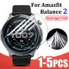 1-5PCS Hydrogel Films Screen Protector for Amazfit Balance 2 Watch Full Coverage HD Clear Anti-scratch for Balance 2 Accessories