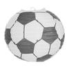 Lanterne en Papier Bricolage Motif Football pour Chambre d'Enfant Salle de Maternelle Décorations de Fête Kit d'Artisanat Éducatif Sûr