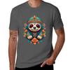 Sloth Iconic Sugar Skull Mexico Tshirt Lightweight Hiking Tshirt