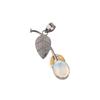 Natural Milky Opal Gemstone Pendant 925 Sterling Silver Handmade Jewelry 1.69" PP-55-15