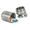 Portable Titanium Alloy Medicine Holder Waterproof Warehouse Mini Pill Storage BottleS