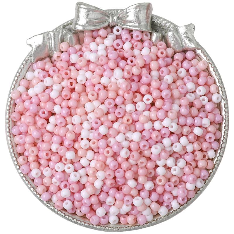 

155-660 шт. Високоякісні бісеринки-сіянки Фарба Суцільний колір Скляні намистини для браслета Намиста DIY Аксесуари для виготовлення ювелірних виробів 24 4mm 155pcs