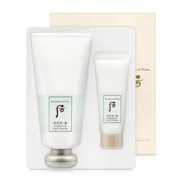 THE WHOO Gongjinhyang Seol Whitening Cheongan Cleansing Foam 180ml Special Low-irritation Moisture Glow