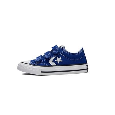 Star Player 76 EasyOn Low PS Blue Kids Sneakers Vintage-White Black A10388C