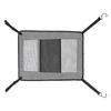 Dog Car Net Barrier 2 In 1 Design Adjustable Visible Breathable Mesh Back Seat Pet Car Divider for Travel Grey 45 X