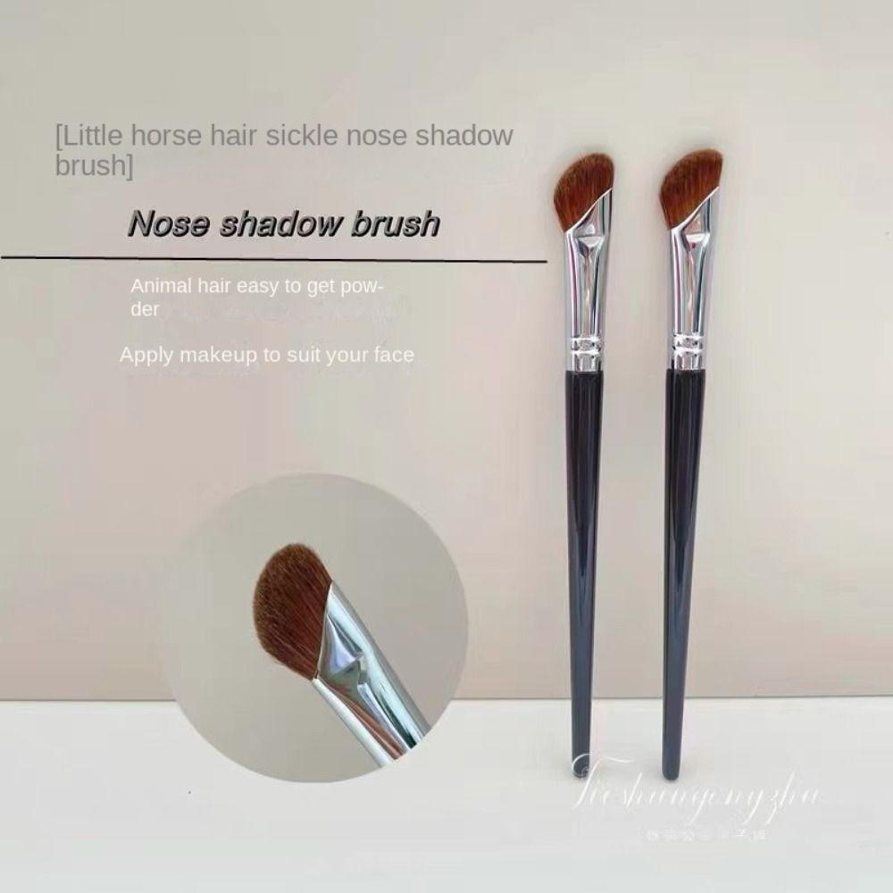 Tool Women Slanted Brush Nose Shadow Brush Angled Contour Brush Sickle Makeup Brushes Face Bronzer