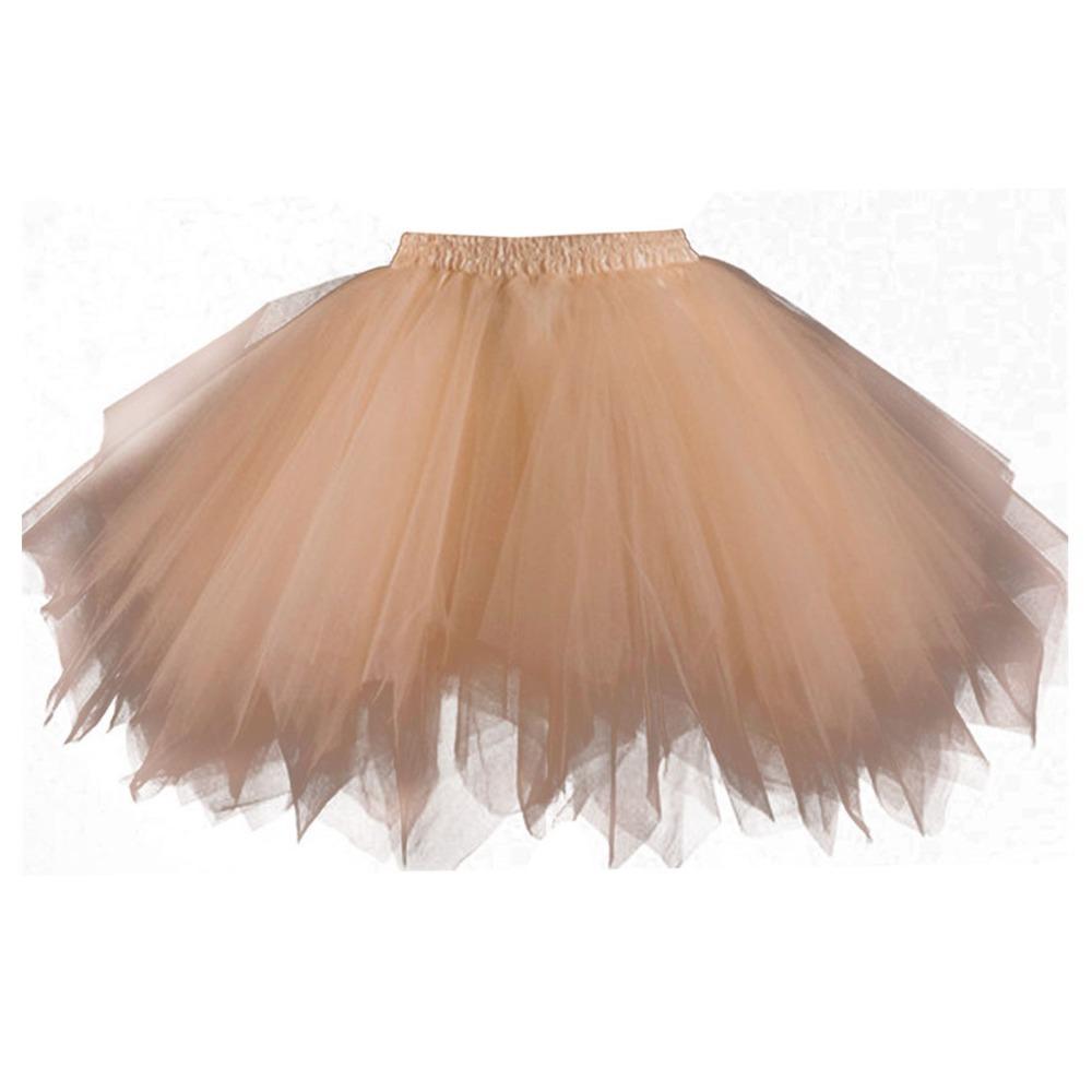 Falda de Tul para Fiesta de Halloween Tutú de Tul Vestidos de Princesa Vestidos de Boda Faldas de Malla Faldas para Actuación de Danza Tutú de Tul con Capas Esponjosas
