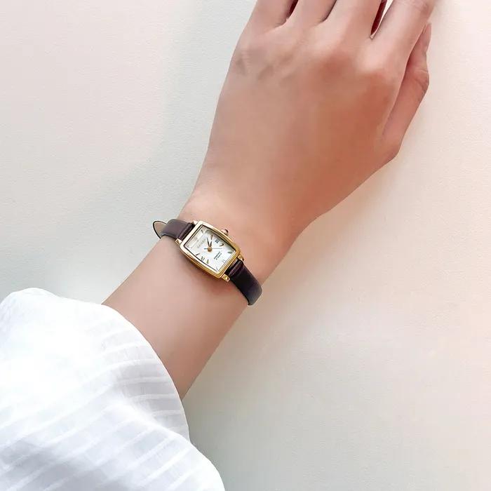 Diamond Square Metal Watch GE1209
