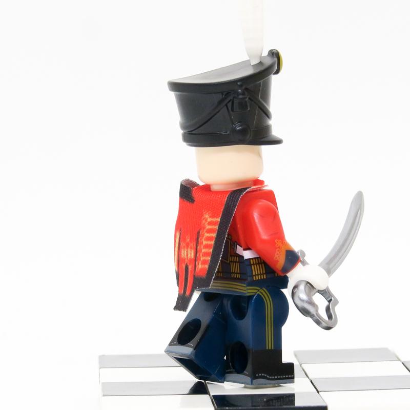 Mini-figure Miniature  | Napoleonic Wars | Russian Imperial Guard Hussar |  Building Toys | MOC Minifig  | New 018