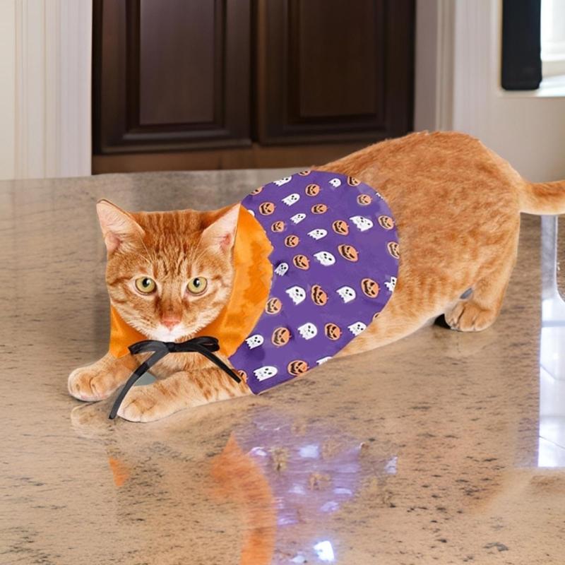 Dog Festival Capes Dog Festival Outfit Cats Costume Cloaks Pet Parties Make up Funny Clothing Dog Festival Costume
