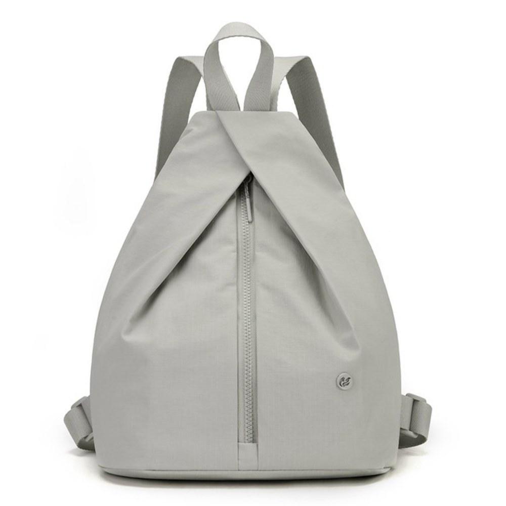 Women Triangle Large Capacity Nylon Backpack with Adjustable Straps for Daily Commute Travel