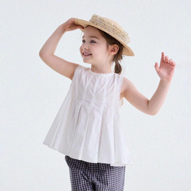 Girls Summer Korean Style Lace Vest 120