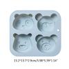 Bear Chocolate Moulds Cake Cupcake Decorating Tool Perfect Gift for Baking Lover