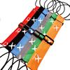 Starker Verschleißfester Fester Aufhängeschlaufe Gepäck Elastisches Seil Befestigungsgurt Bedrucktes Flugzeugmuster Koffer-Befestigungsgurt