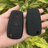Siliconen Auto Sleutel FOB Afstandsbediening Hoes Buidel Houder Voor Ford Raptor 2018 Ecosport Ranger Raptor 2 Knops Smart Keyless Accessoires