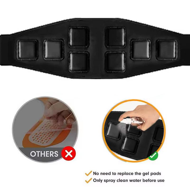 Bauchmassager Taille Muskelstraffer Bauchstraffungsgürtel Bauchmuskeltrainer Heimfitness Massagematten