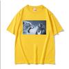Funny Rage Bait Lion Monkey Meme Graphic TShirts Unisexs Unisex Fashion High Street T Shirt Oversized Loose Short Sleeves T Shirts