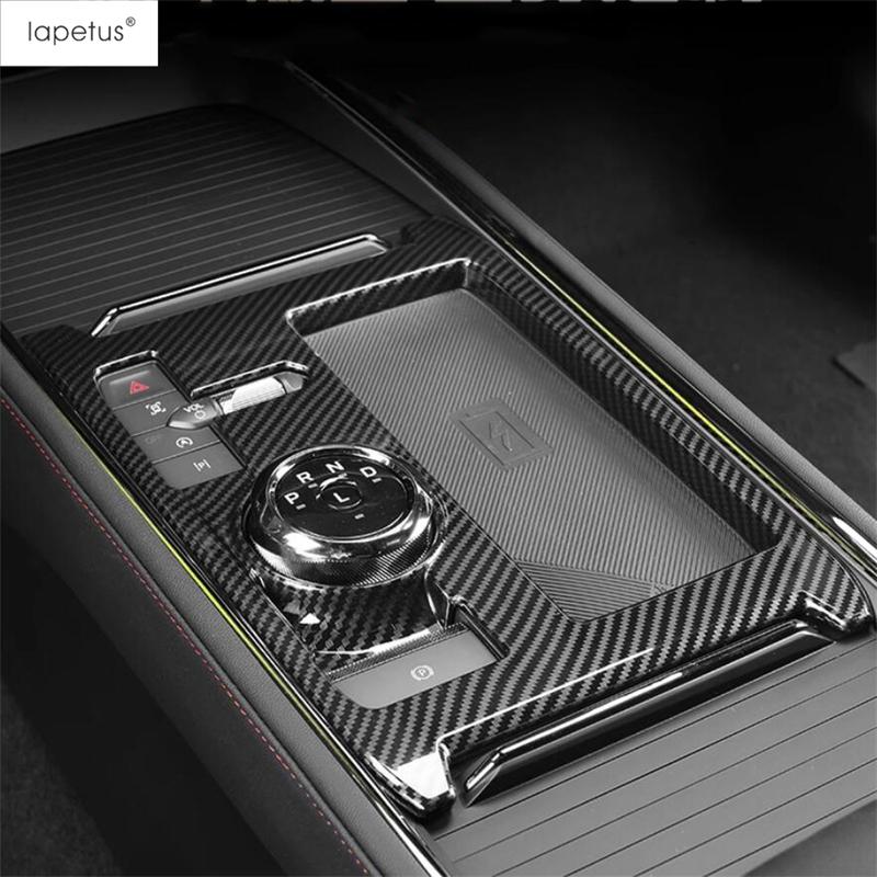 Central Control Gear Shift Panel Water Cup Holder Frame Decoration Cover Trim Accessories For Ford Mondeo Fusion Evos