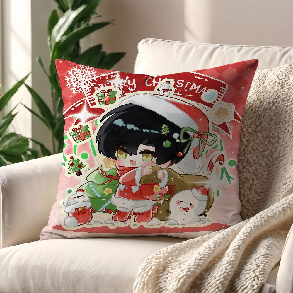 Love and Deepspace Merry Christmas cushion cover Pillow Cover Decoration Room Home Sofa living Office Car Nordic Simplicity