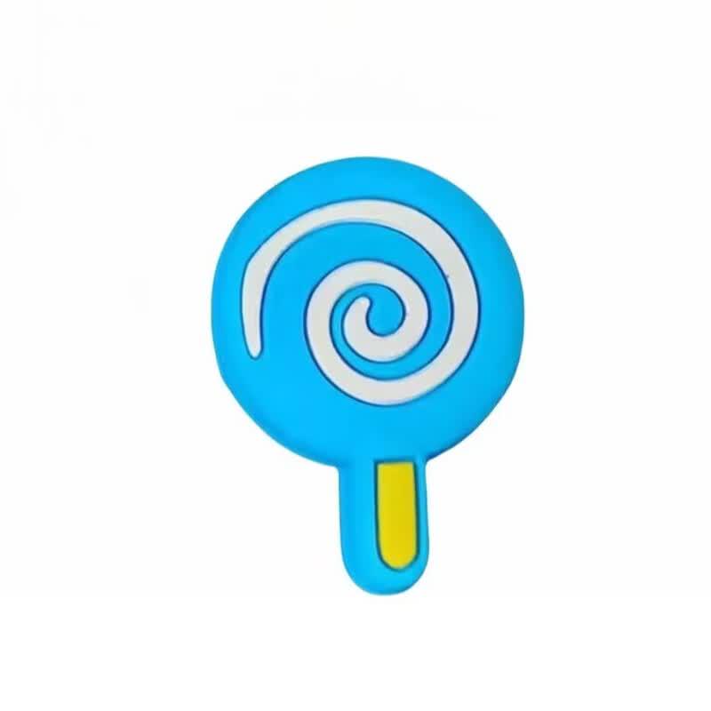 LISM Cute Lollipop Silicone Tennis Racket Dampener