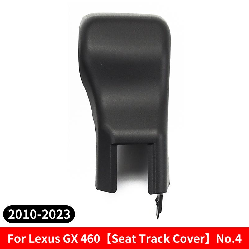 For 2010- Lexus GX 460 Seat Track Protective Cove Interio Upgrade Seat Slide Cover Replace Accessories Car Tools Tuning