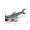 Great White Shark Figurine Learning Toy Party Favor Decorative Collectible Marine Creature Model