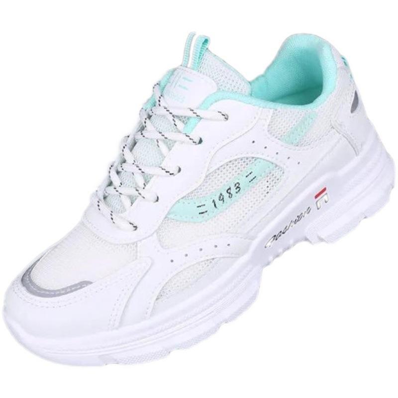 Dad shoes women's summer breathable mesh hollow board shoes ins trendy versatile spring and summer women's shoes super fire casual sports shoes