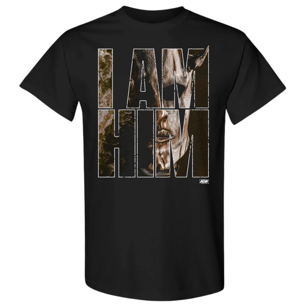 THE DEVIL  I AM HIM AEW Official TShirt Unisex T-Shirt M