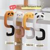 Removable No-Punch Desk-Side Backpack Hook
