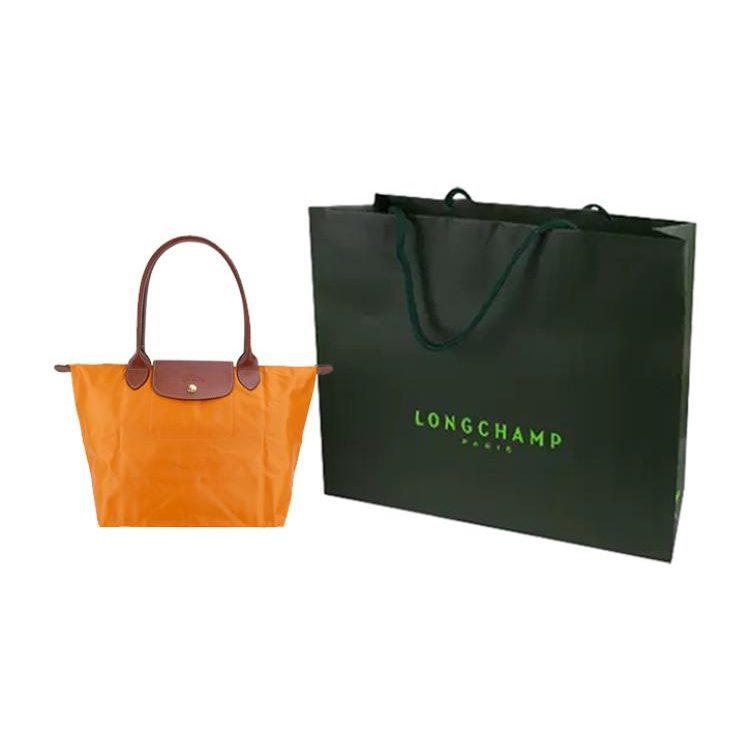 LONGCHAMP Le Pliage Canvas With Leather Trim Tote Bag, Shopping Bag, Dumpling Bag, Handbag, Shoulder Bag Small Women's 2605089025