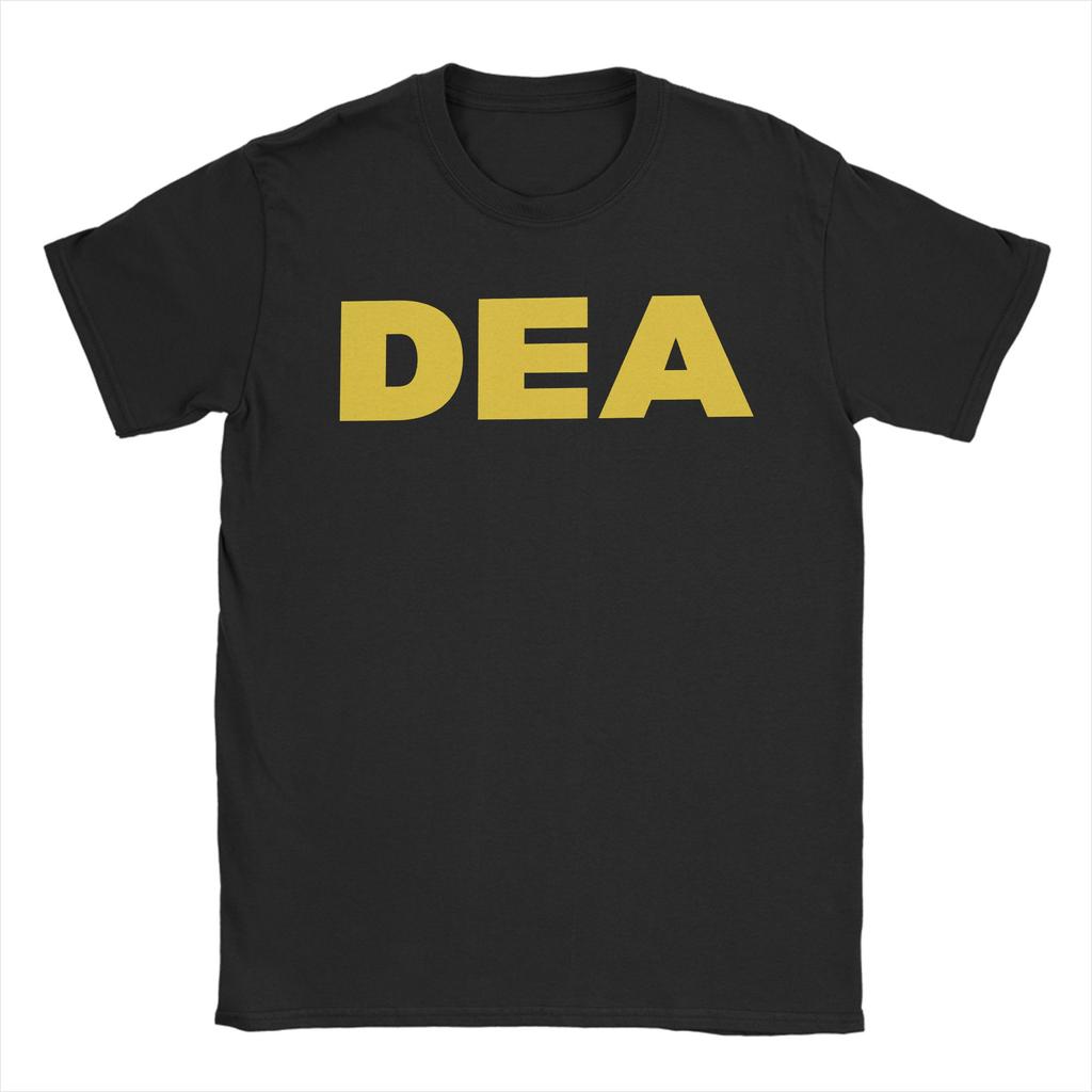 Usa Logo Dea Federals Interdiction Agency Unisex Unisex T Shirts Vintage Tees Short Sleeve O Neck Tshirt Cotton Plus Size Tops