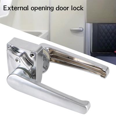 RV Caravan Boat Latch Handle Knob Locks RV Modification Vehicle Parts Car Bathroom Door Lock RV Toilet Door Lock