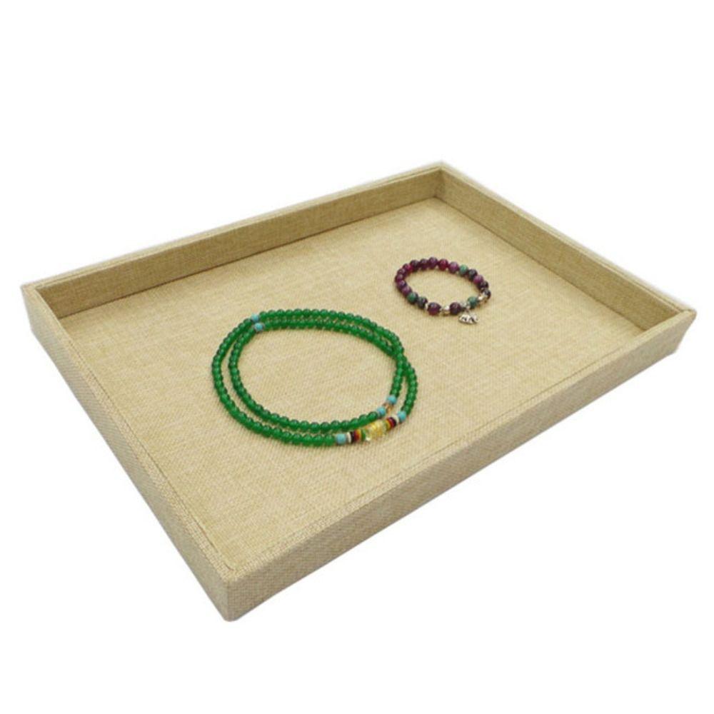 Bracelets Velvet Jewelry Tray Large Capacity Jewelry Display Holder  Jewelry Display
