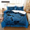 Motorcycle Duvet Cover Set Dirt Bike Extreme Sports Theme For Boy Girl Motocross Racer Polyester Bedding Set King Queen Size