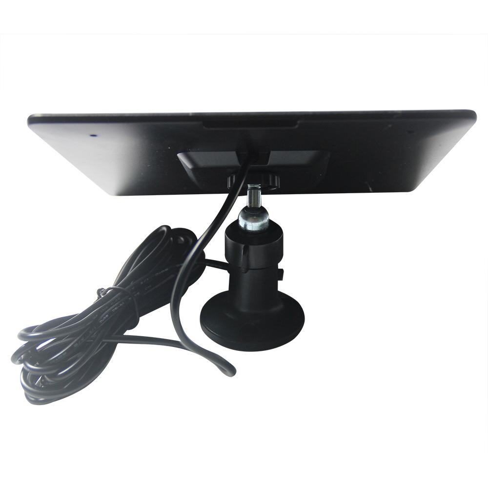 5W 5V Solar-Ladepanel für Sicherheitskamera Türklingel Typ-C Schnittstelle Hohe Effizienz