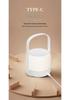 LED Wireless Touch Night Light: Remote-Controlled, USB Rechargeable, Portable Bedside Lamp for Indoor/Outdoor Use
