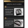 Square Pocket Door Lock Left and Right Sliding Door Lock Invisible Door Handle Bedroom Sliding Door Hook Lock Embedded Safety