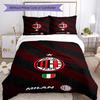 Ac Milan Bedding Set Breathable Duvet Cover With Pillowcases Home Decoration Birthday Gift